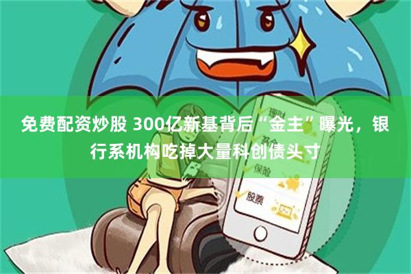 免费配资炒股 300亿新基背后“金主”曝光，银行系机构吃掉大量科创债头寸